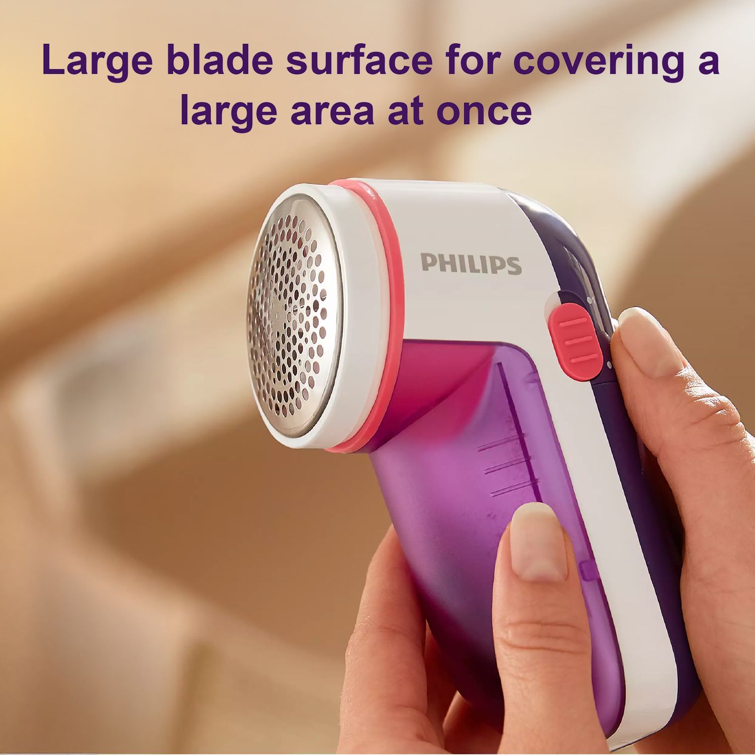 PHILIPS Fabric Shaver (GC026, Pink)_5
