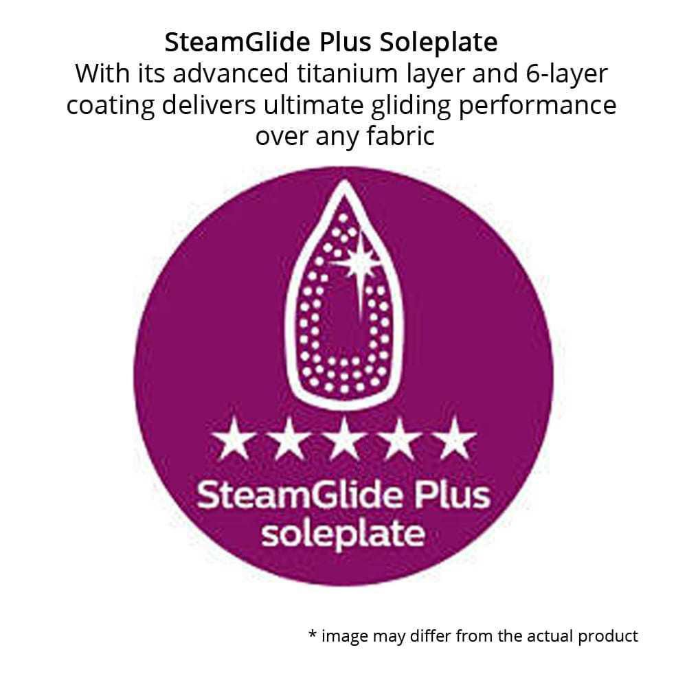 PHILIPS PerfectCare 2400 Watts 300ml Steam Iron (OptimalTEMP Technology, Blue)_12