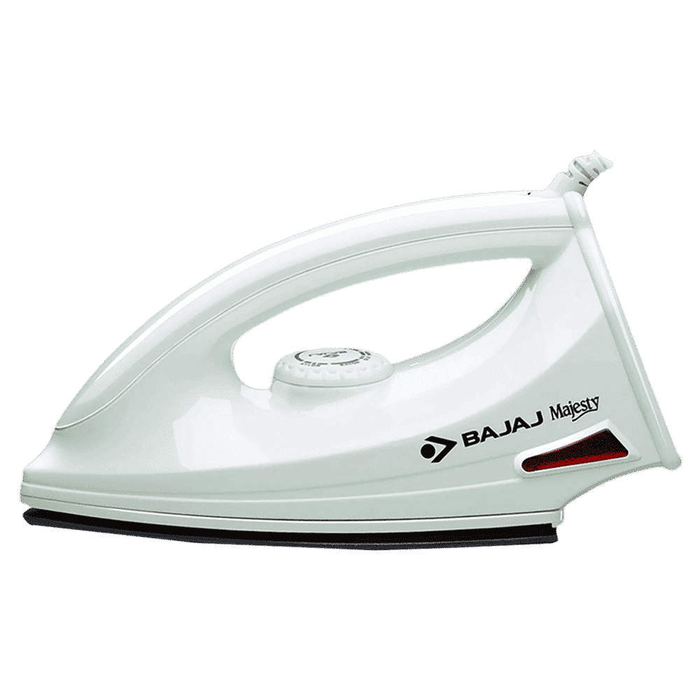 BAJAJ Majesty DX 6 1000 Watts Dry Iron (German Coating Technology, White)_1