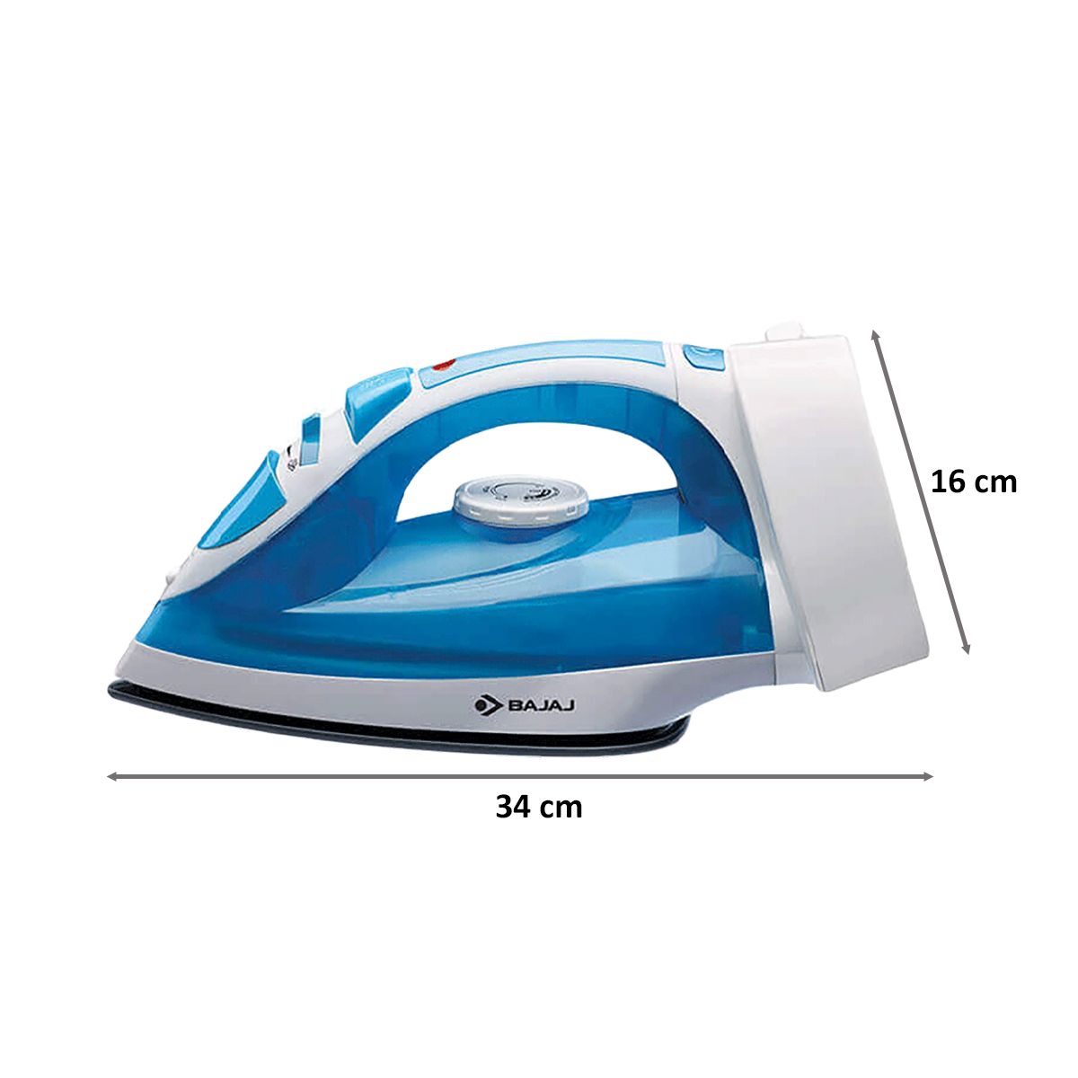 BAJAJ 2000 Watts Steam Iron (Majesty Retract, Blue) BAJAJ 2000 Watts Steam Iron (Majesty Retract, Blue)_2
