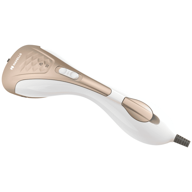 HAVELLS Elegance 1200 Watts Handheld Garment Steamer (150ml Water Tank, 2 Mode, Gold)_1