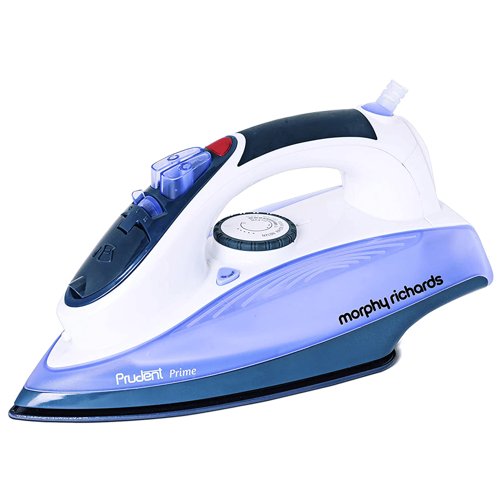 morphy richards Prudent Prime 1600 Watts 350ml Steam Iron (Self-Clean Function, 500014, Purple/White) morphy richards Prudent Prime 1600 Watts 350ml Steam Iron (Self-Clean Function, 500014, Purple/White)_1