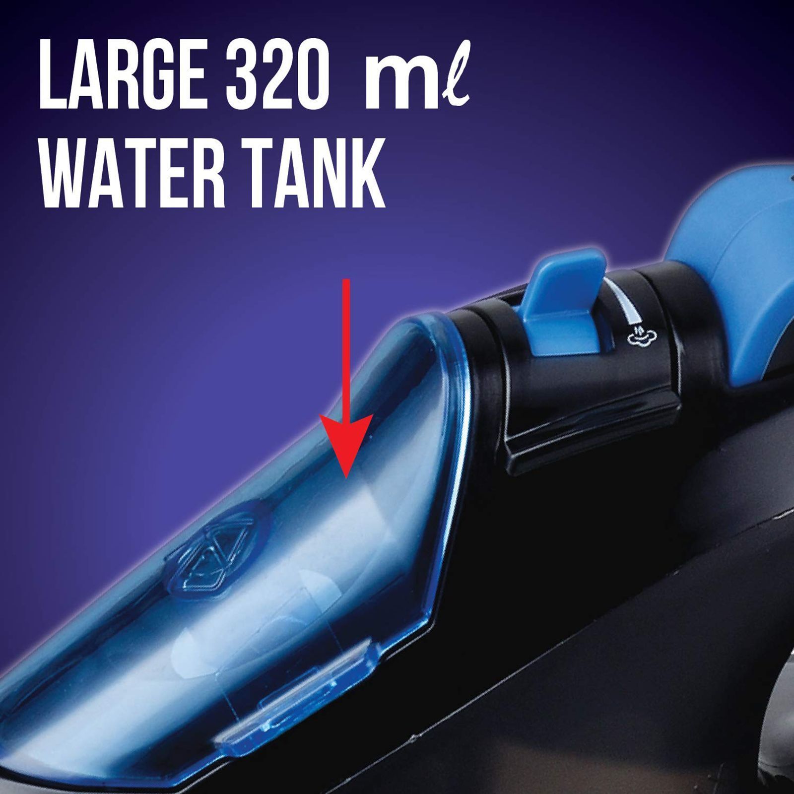 HAVELLS Plush 1600 Watts 320ml Steam Iron (Horizontal & Vertical Steaming, Black) HAVELLS Plush 1600 Watts 320ml Steam Iron (Horizontal & Vertical Steaming, Black)_8