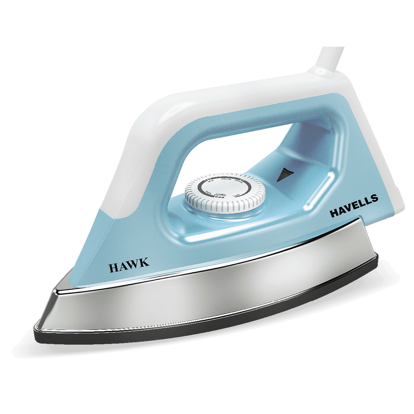 HAVELLS Hawk 1100 Watts Dry Iron (Thermal Fuse, Blue & White)_1