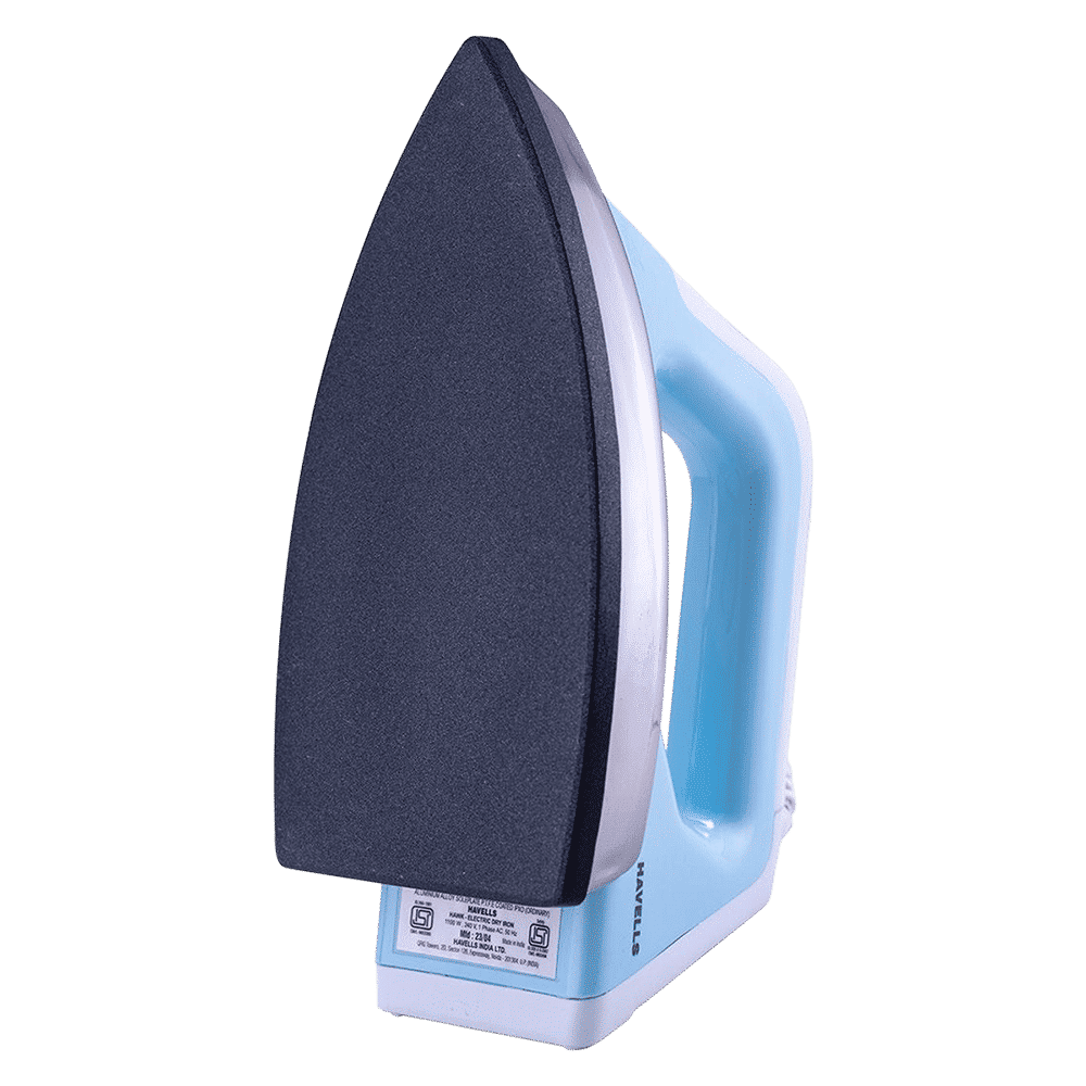 HAVELLS Hawk 1100 Watts Dry Iron (Thermal Fuse, Blue & White)_4