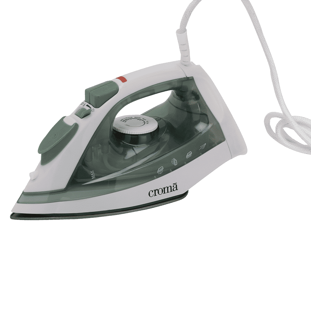 Croma 1600 Watts 210ml Steam Iron (360 Degree Swivel Cord, Grey)_9