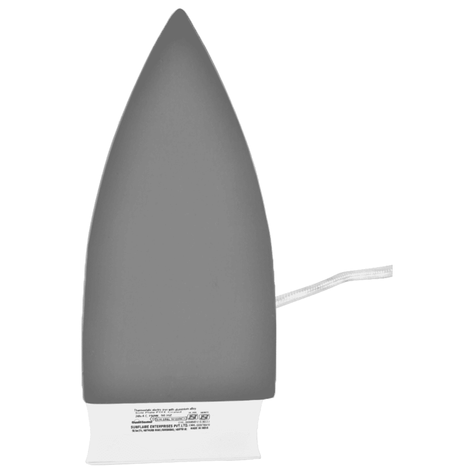 Sunflame Opal 750 Watts Dry Iron (Light weight, White)_2