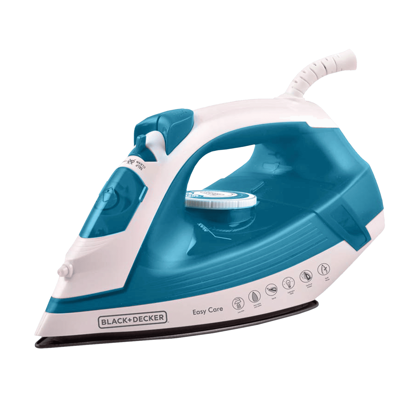 BLACK&DECKER 1600 Watts 220ml Steam Iron (Over-Heat Protection, BXIR1602IN, Blue)_1