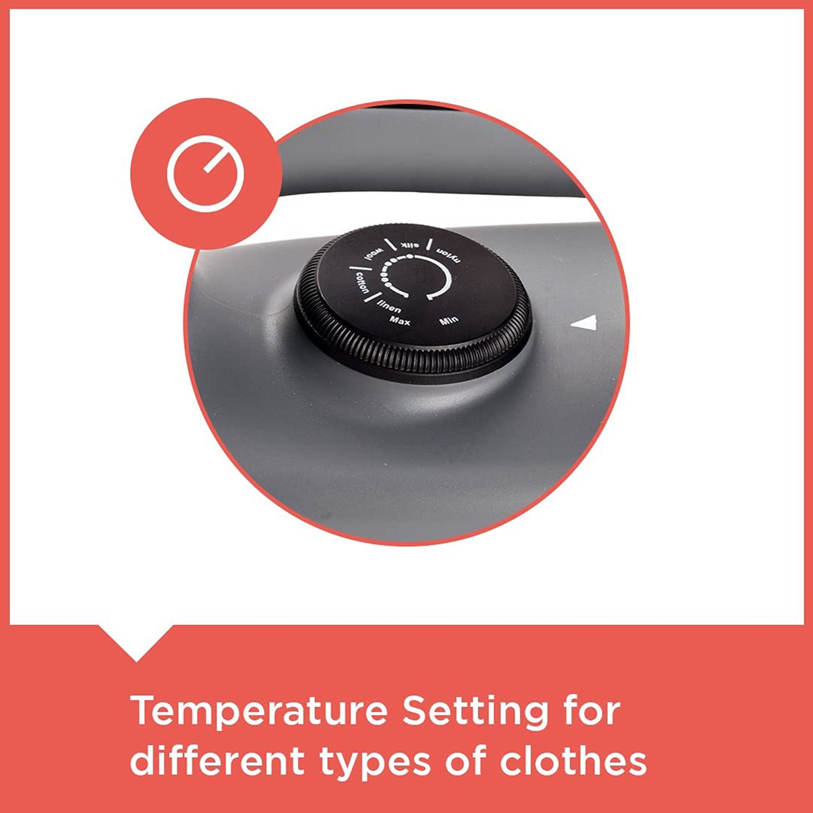 BLACK&DECKER 1100 Watts Dry iron (Heavy Weight, BXIR1102IN, Grey)_2