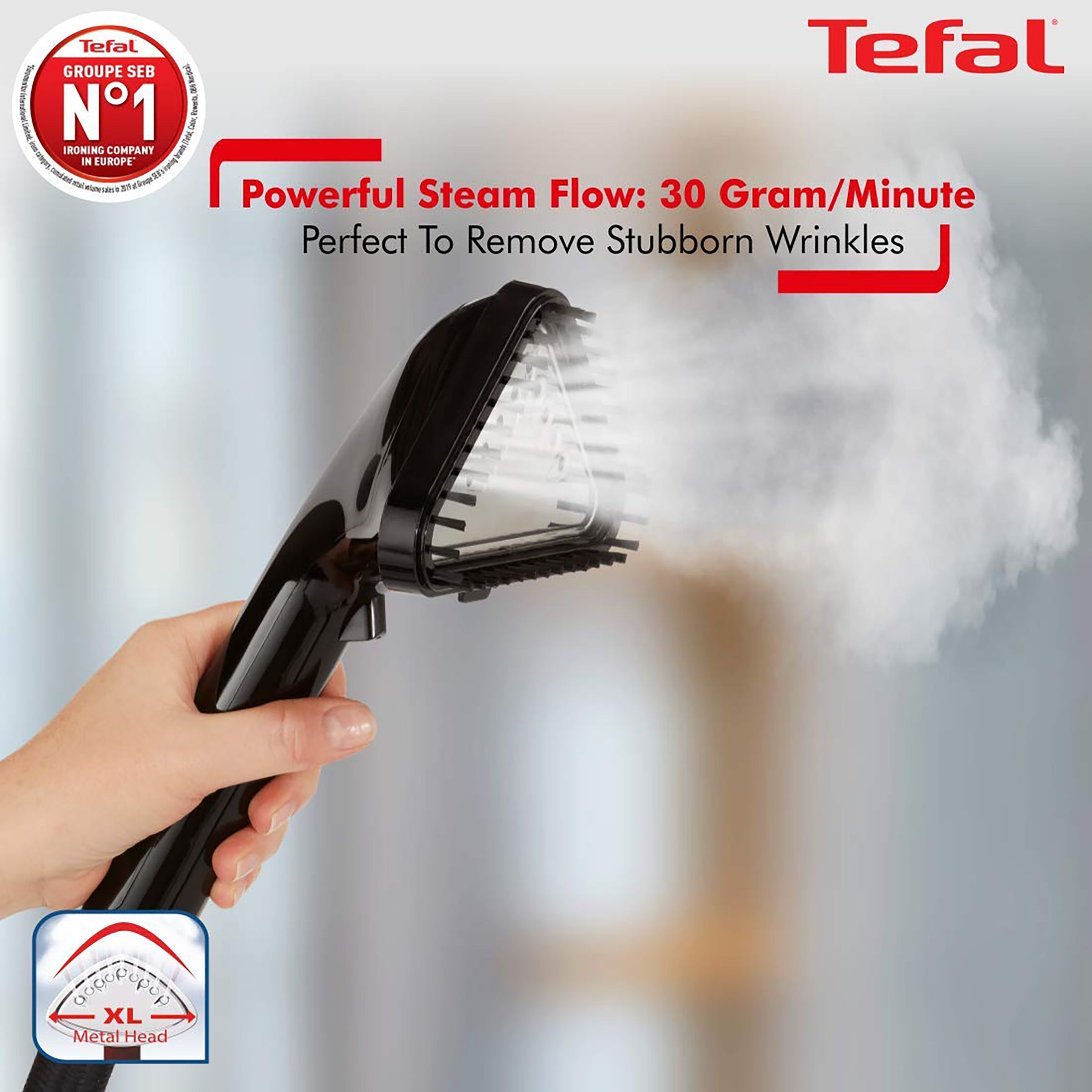 Tefal Pro Style 1800 Watts Standing Garment Steamer (1500ml Water Tank, Self Cleaning, Black)_2