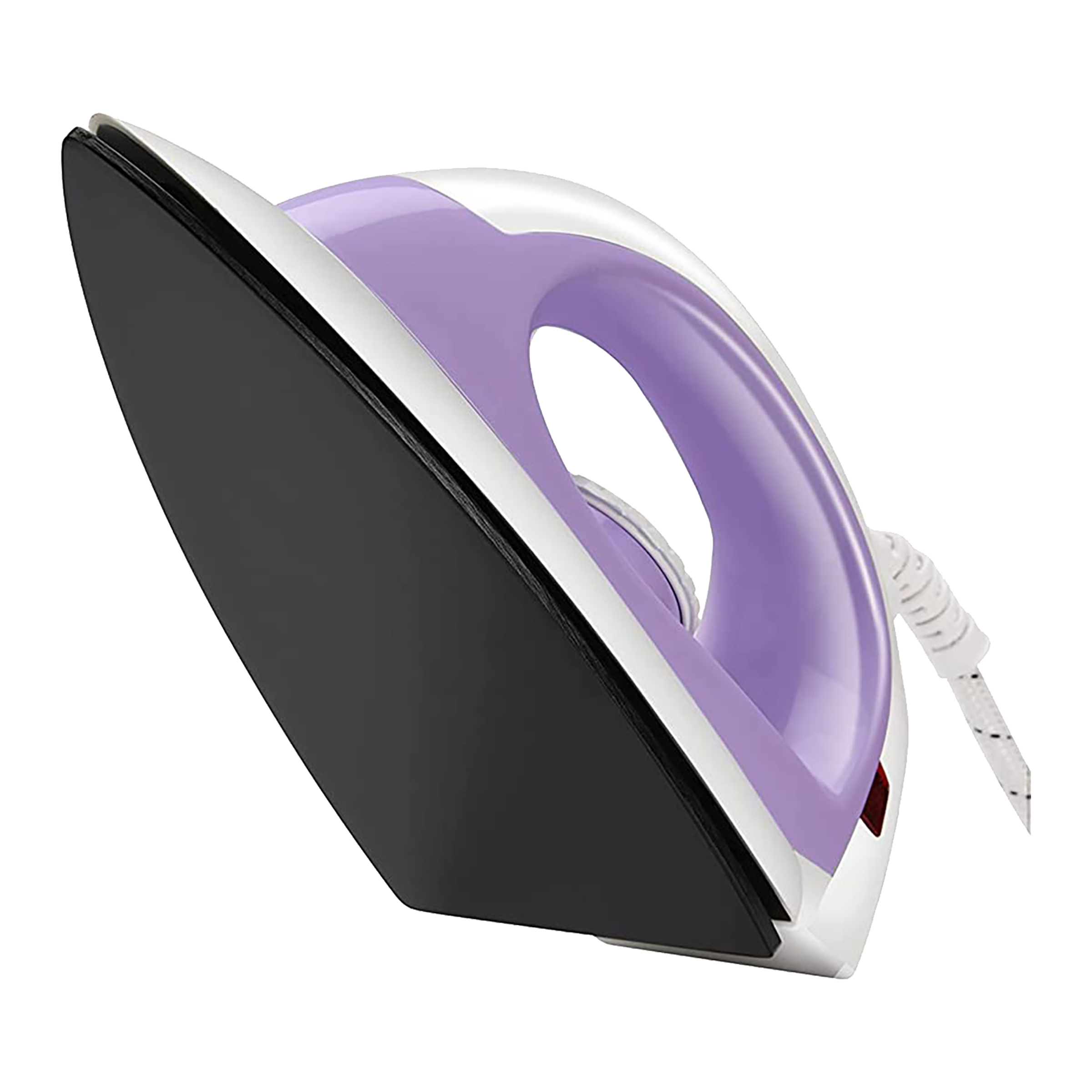 MAHARAJA WHITELINE Sleek DLx 1000 Watts Dry Iron (Weilberger Soleplate, DI-130, White/Violet)_4