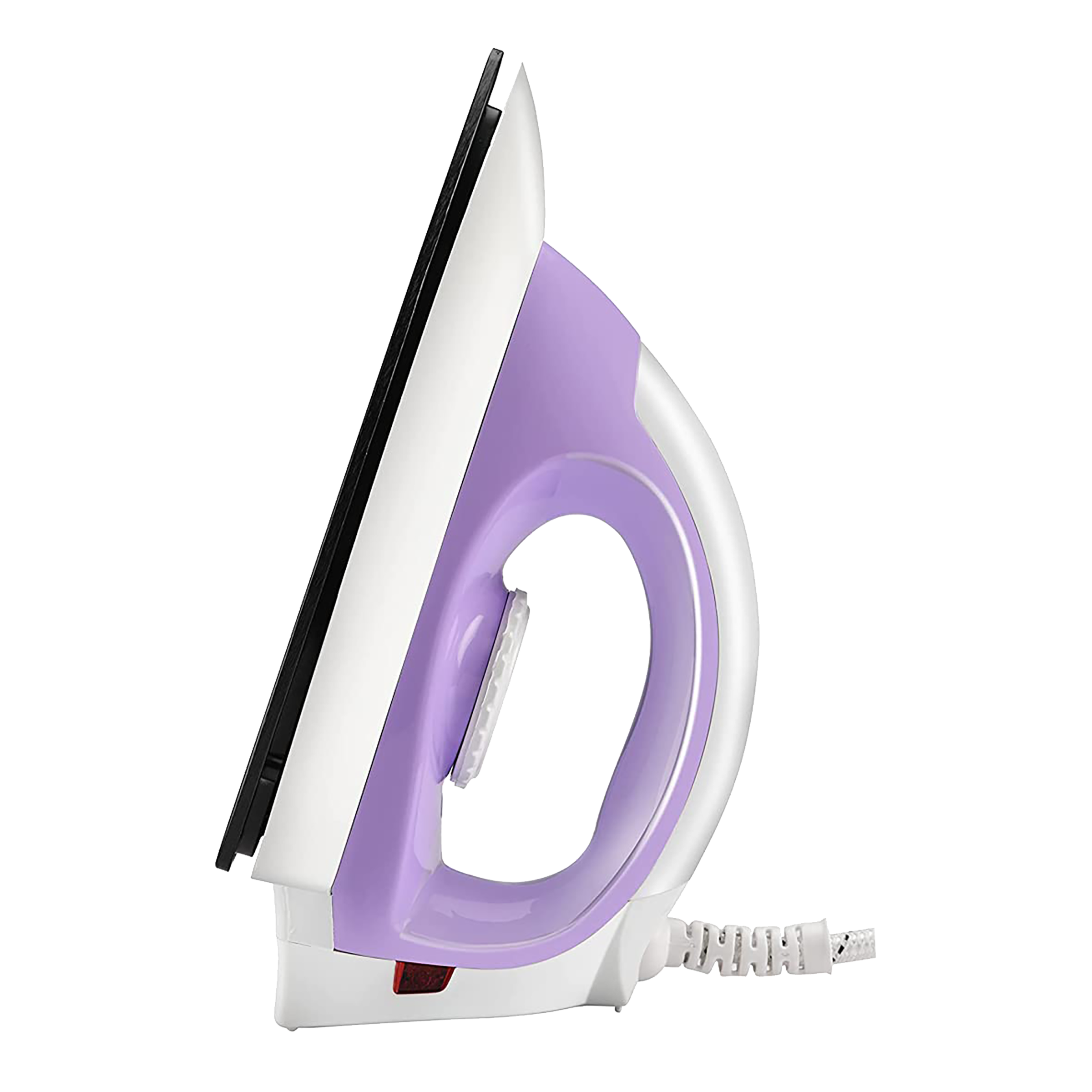 MAHARAJA WHITELINE Sleek DLx 1000 Watts Dry Iron (Weilberger Soleplate, DI-130, White/Violet)_1