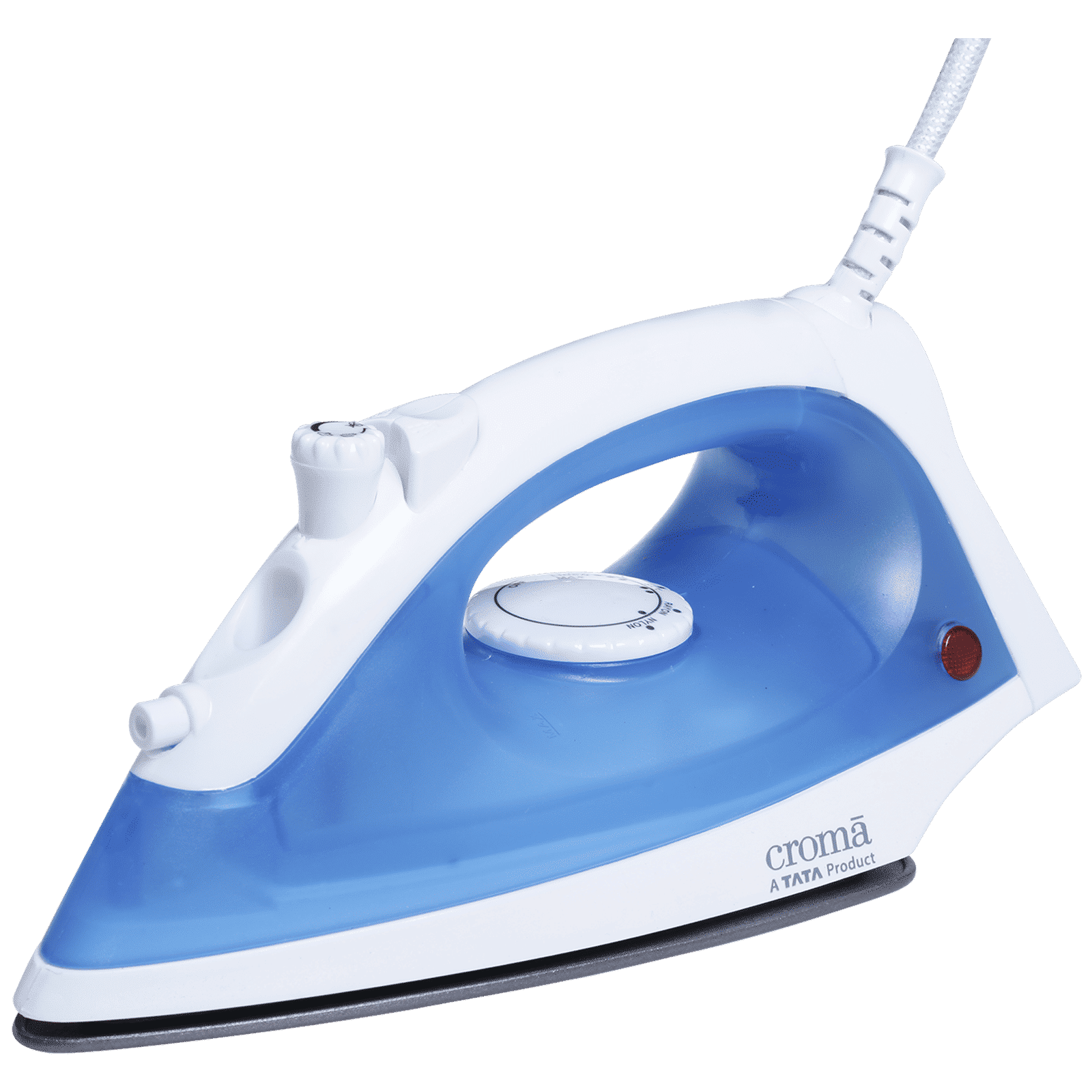 Croma 1200 Watts 180ml Steam Iron (360 Degree Swivel Cord, Blue)_1
