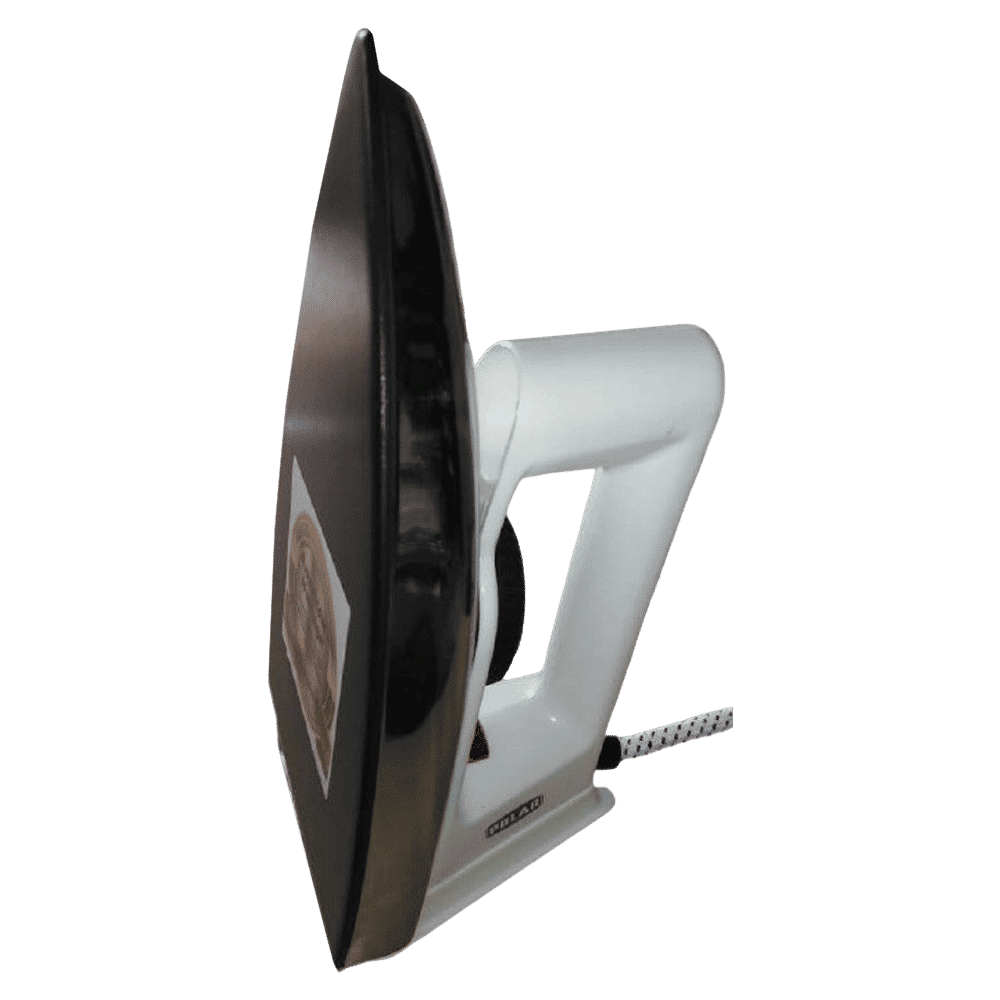 POLAR 1000 Watts Dry Iron (Automatic Shut-Off, White & Silver)_2