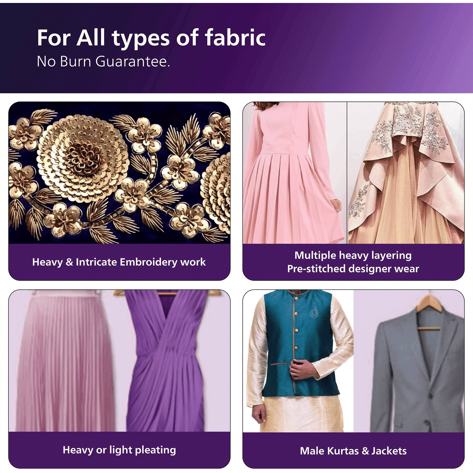 PHILIPS 3000 Series 1000 Watts Handheld Garment Steamer (100ml Water Tank, 1 Modes, Foldable, Reno Blue)_6