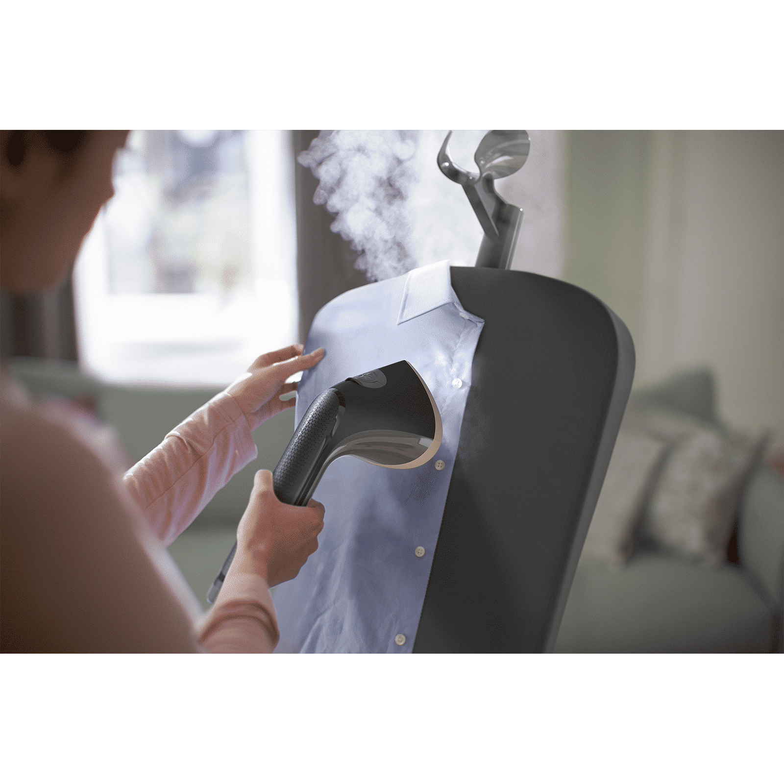 PHILIPS 3000 Series 2000 Watts 2000ml Garment Stand Steamer (3 Steam Settings, STE3170/80, Black)_8