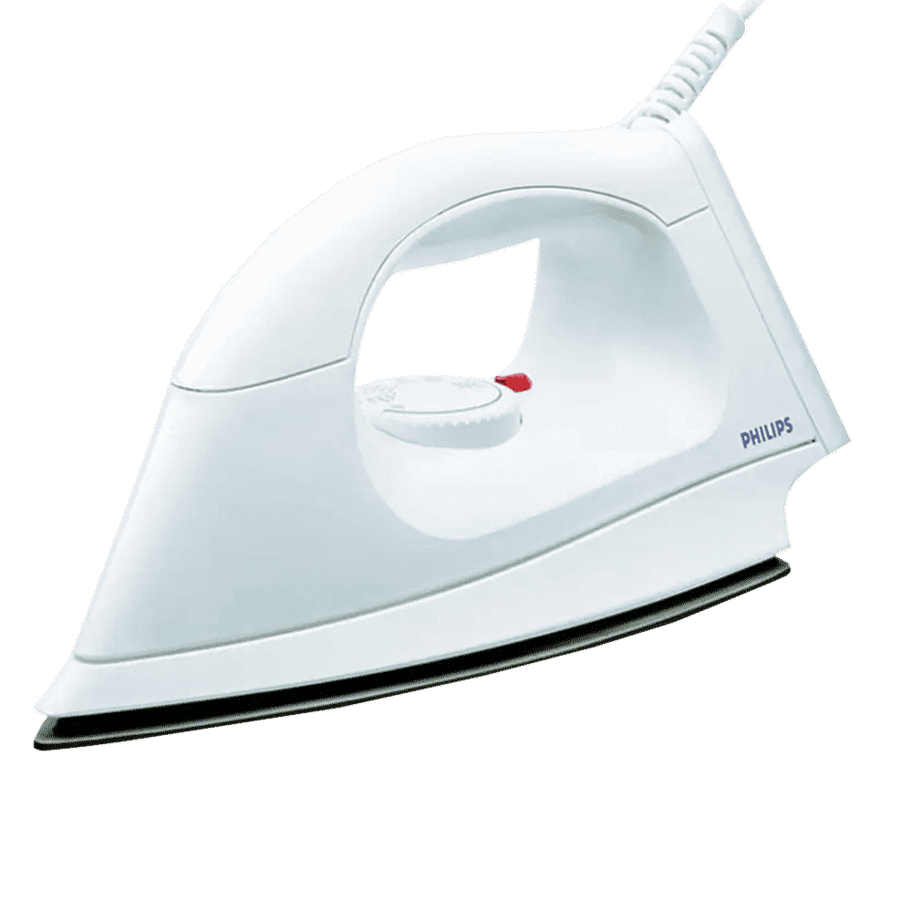 PHILIPS HI114 1000 Watts Dry Iron (Iron Temperature-ready Light, White)_1