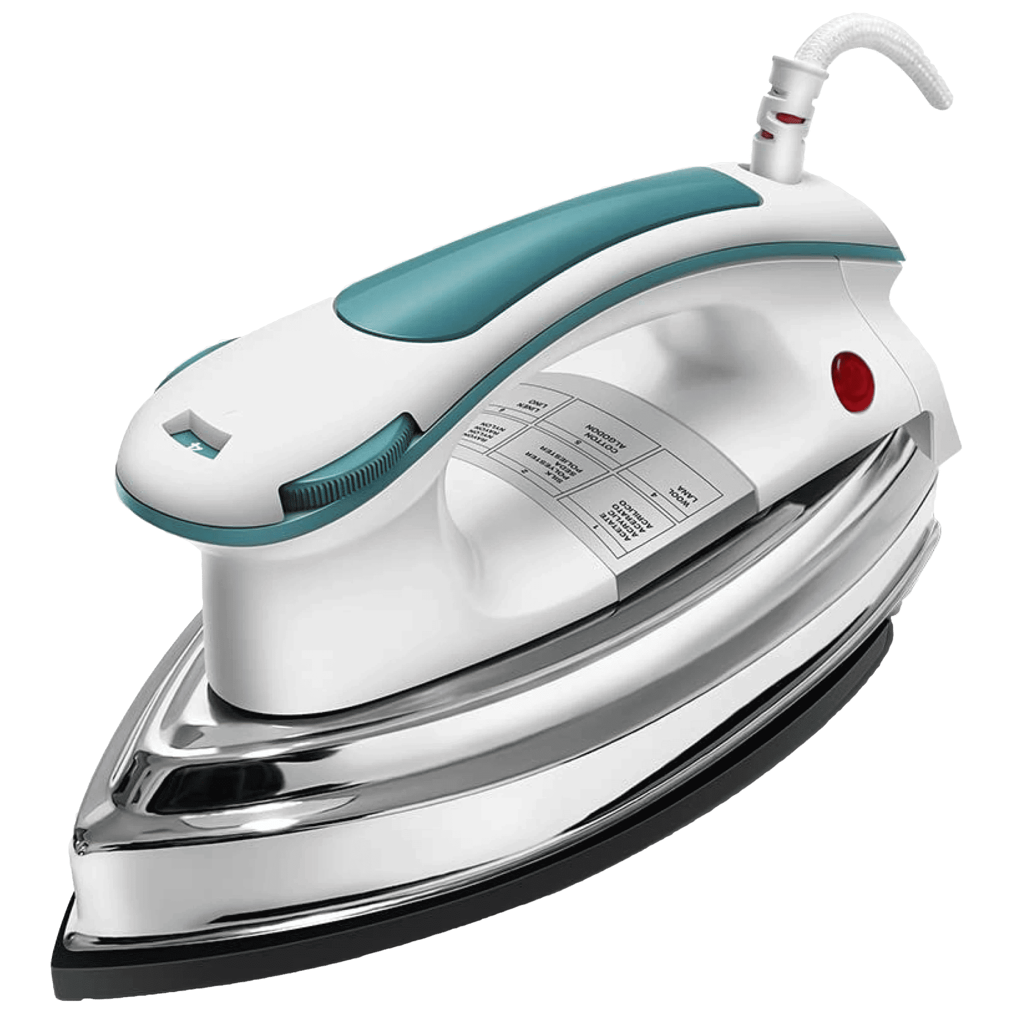 wipro Vesta GD203 1200 Watts Dry Iron (Antibacterial Aluminum Soleplate, VK123120, White) wipro Vesta GD203 1200 Watts Dry Iron (Antibacterial Aluminum Soleplate, VK123120, White)_1