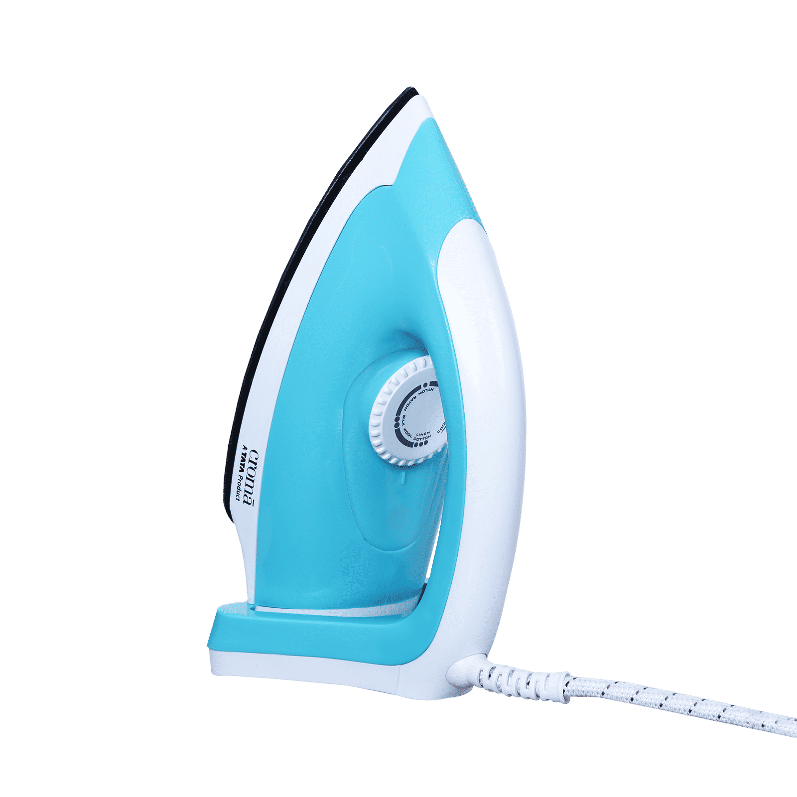 Croma 1000 Watts Dry Iron (Weilburger Dual Coat Soleplate, Blue)_6