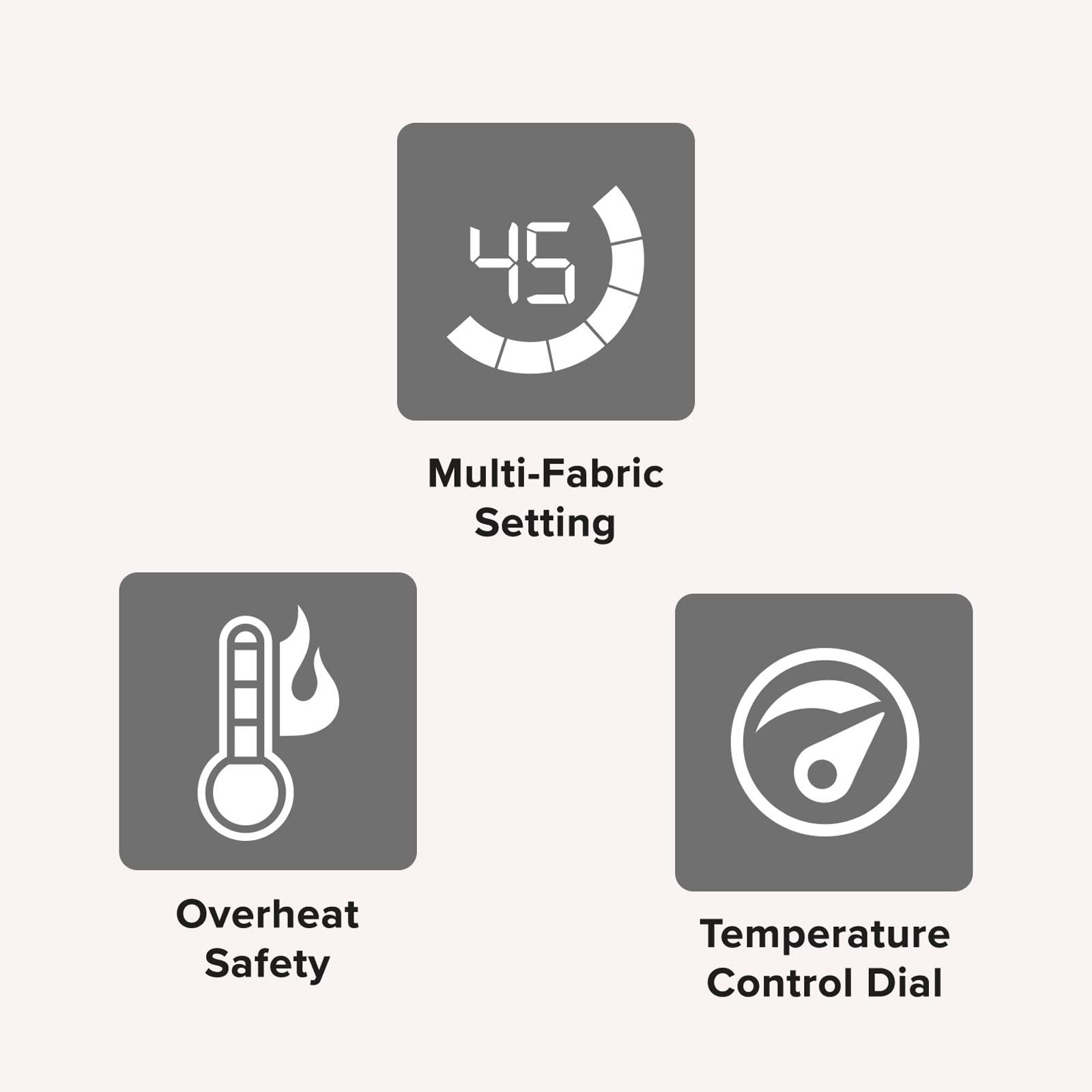 Syska Clasique 1000 Watts Dry Iron (American Heritage Coated Soleplate, SDI-350, Teal and Black)_4