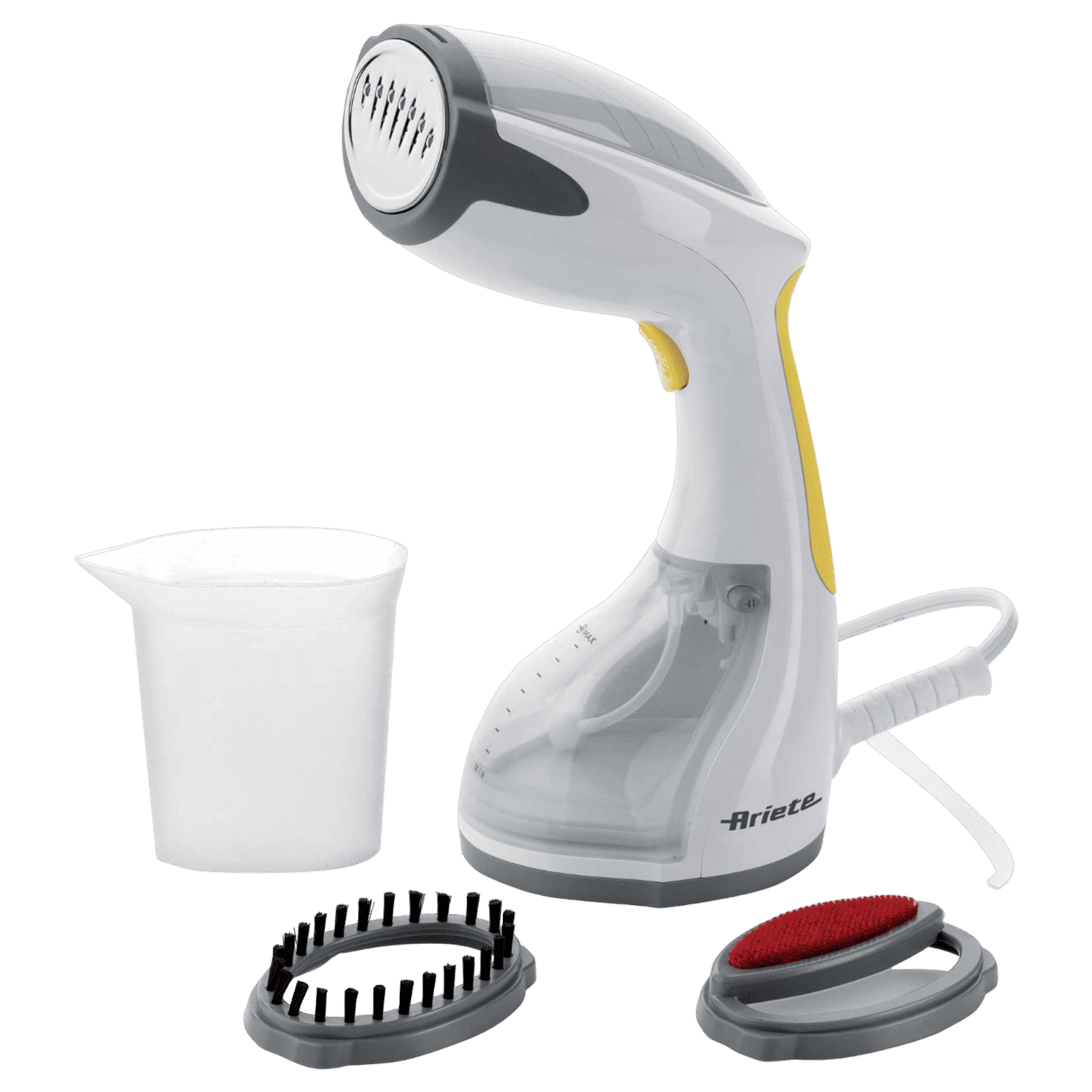 Ariete 4167/00 1200 Watts Handheld Garment Steamer (260ml Water Tank, Stainless Steel Plate, White)_4