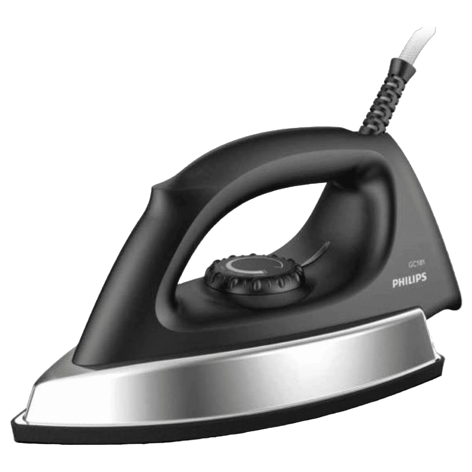 PHILIPS GC181/80 1000 Watts Dry Iron (Ergonomic Grip, Black)_1