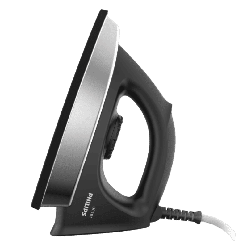 PHILIPS GC181/80 1000 Watts Dry Iron (Ergonomic Grip, Black)_3