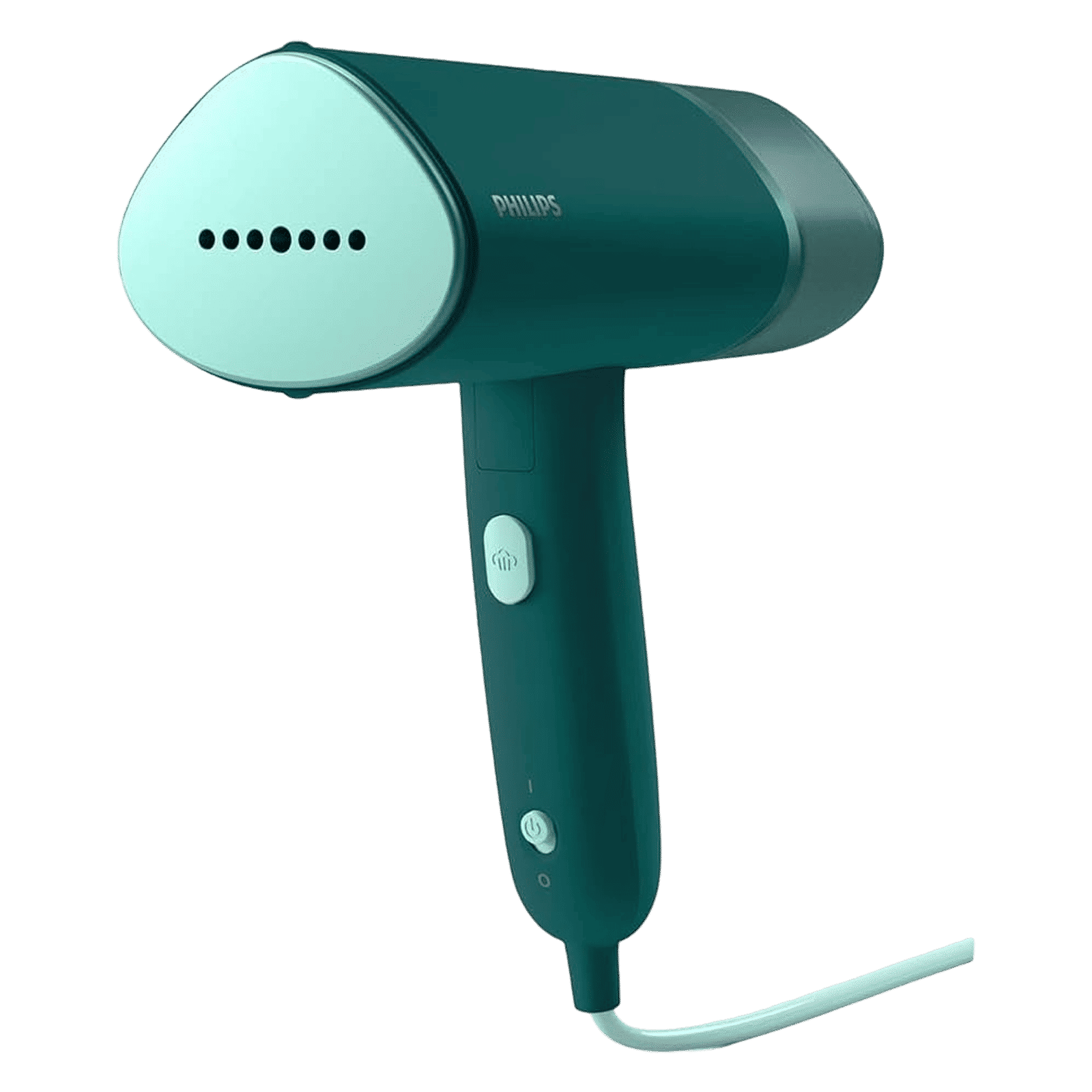 PHILIPS 1000 Watts Handheld Garment Steamer (120ml Water Tank, Drip Stop, Green)_1