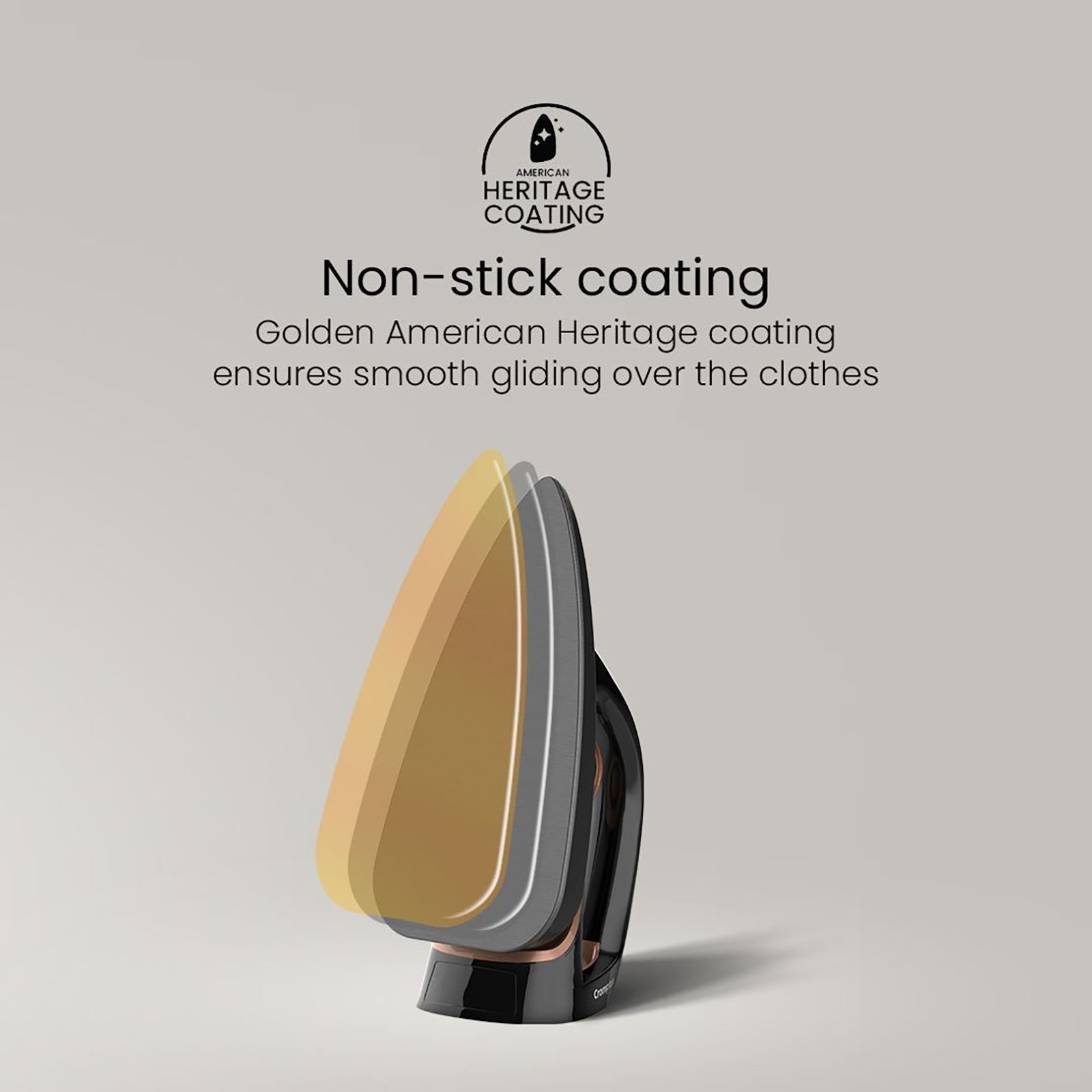 Crompton InstaGlide 1000 Watts Dry Iron (6 Fabric Settings, Black) Crompton InstaGlide 1000 Watts Dry Iron (6 Fabric Settings, Black)_8