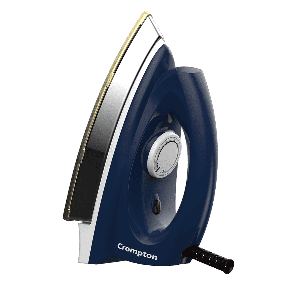 Crompton Rhino Plus 1250 Watts Dry Iron (Shockproof Handle, Blue)_2