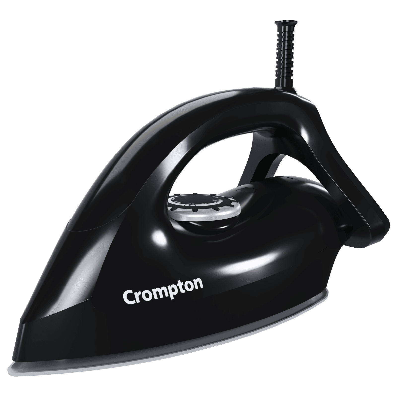 Crompton Desire Plus 1100 Watts Dry Iron (6 Fabric Settings, Black)_1