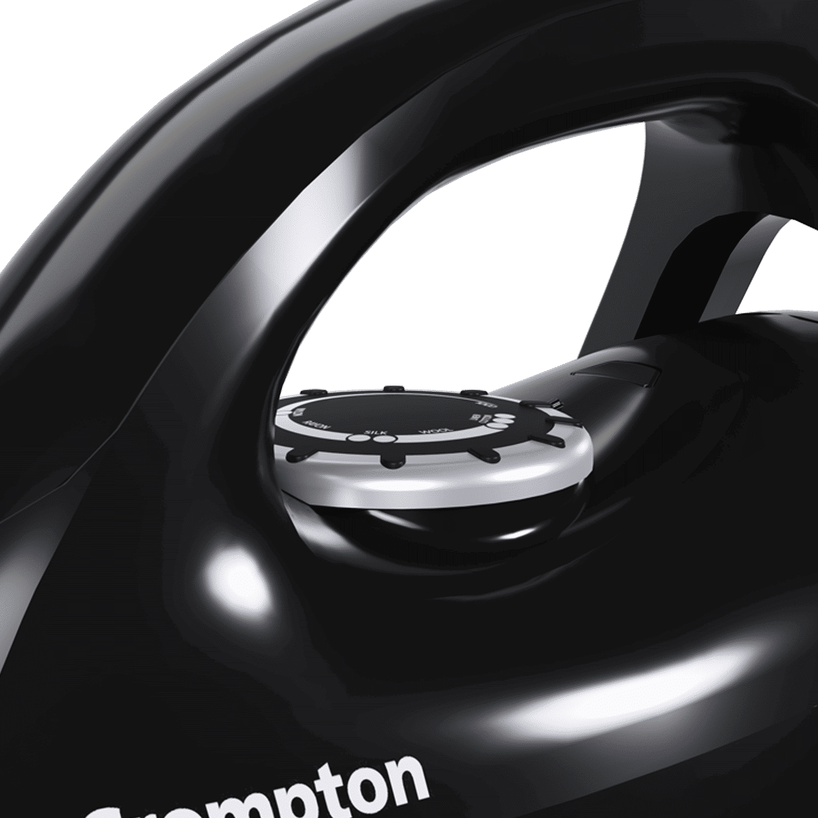 Crompton Desire Plus 1100 Watts Dry Iron (6 Fabric Settings, Black)_4