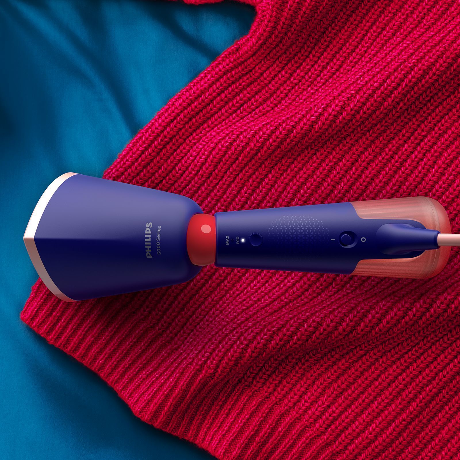 PHILIPS 5000 Series 1400 Watts Handheld Garment Steamer (200ml Water Tank, 2 Modes, Drip Stop, Marine Blue)_6