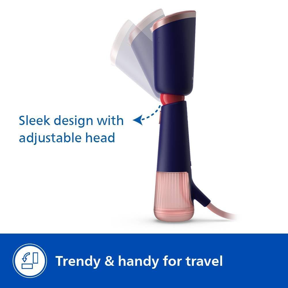 PHILIPS 5000 Series 1400 Watts Handheld Garment Steamer (200ml Water Tank, 2 Modes, Drip Stop, Marine Blue)_7