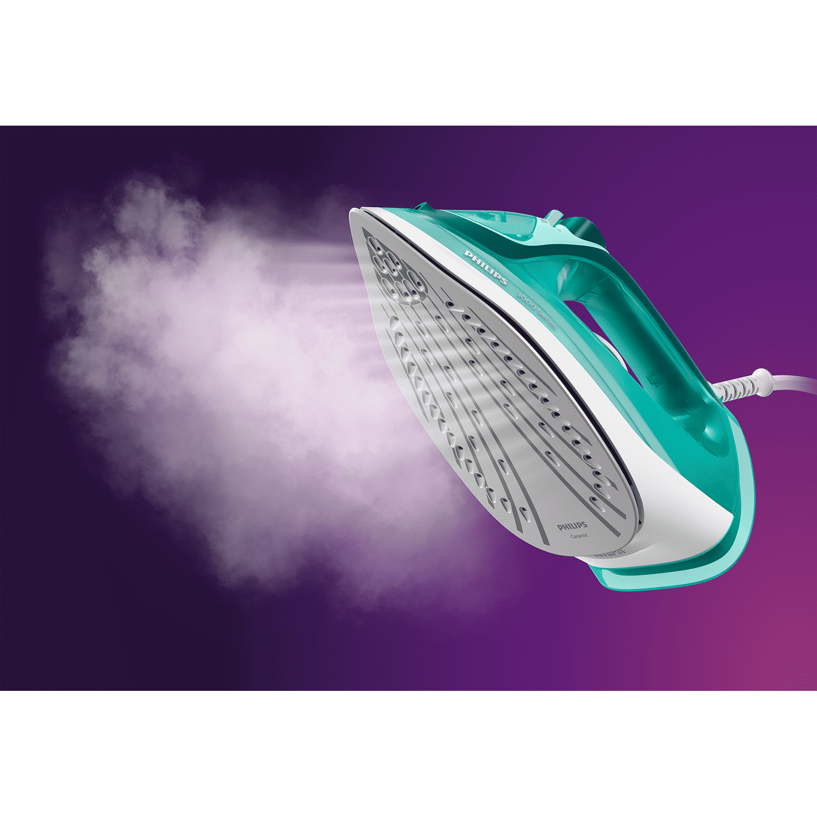 PHILIPS Speed Pro 2400 Watts 300ml Steam Iron (Drip Stop Technology, Green)_12