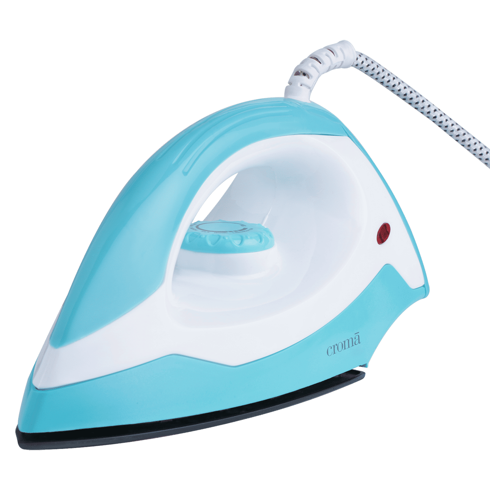 Croma AV4415 1000 Watts Dry Iron (Non-Stick Coated Soleplate, Blue)_1