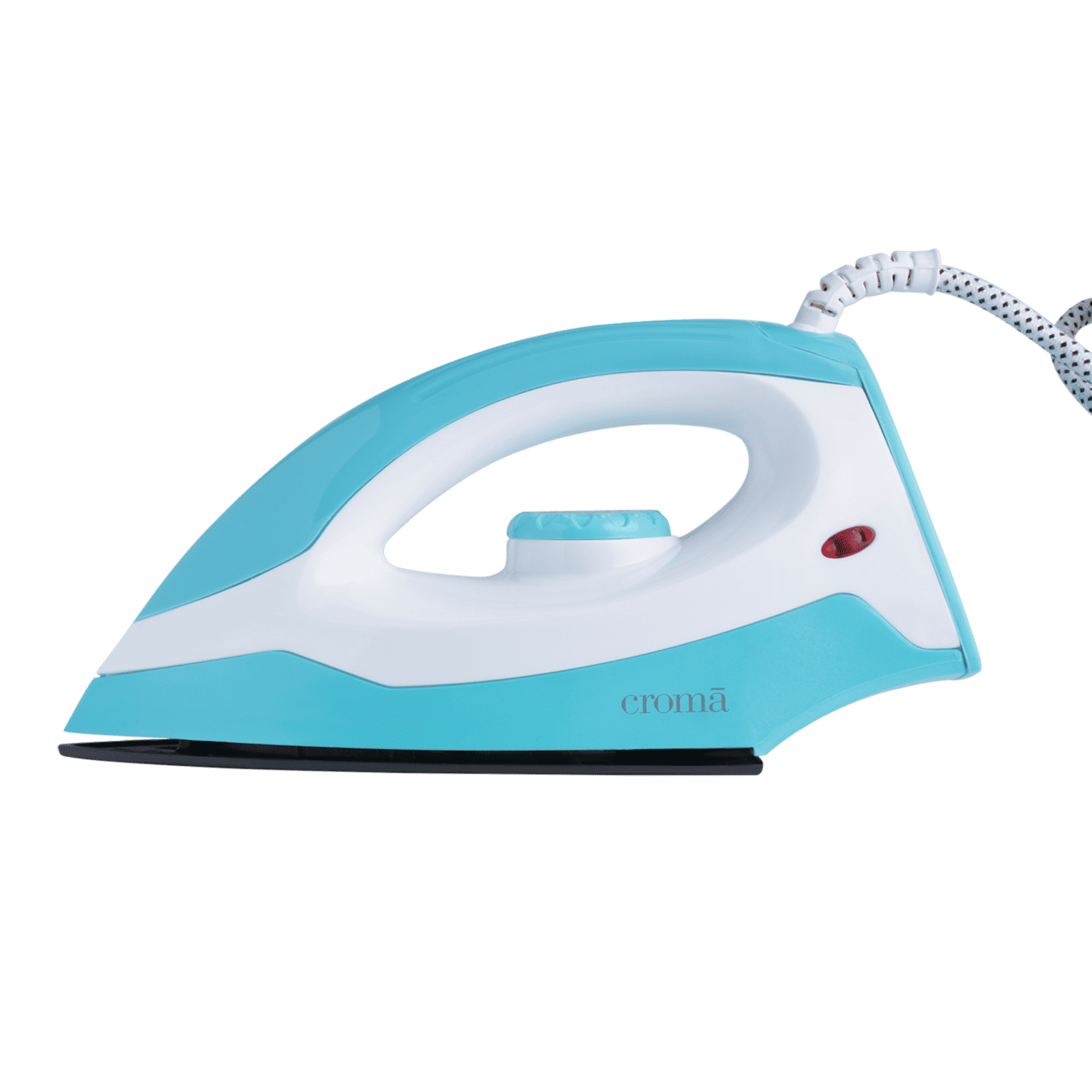 Croma AV4415 1000 Watts Dry Iron (Non-Stick Coated Soleplate, Blue)_2