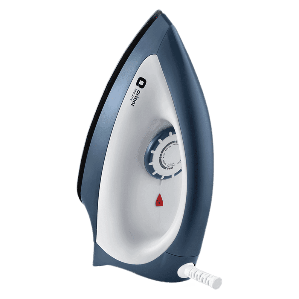 Orient Lyvi 1100 Watts Dry Iron (Quick Heat Technology, White & Blue)_4