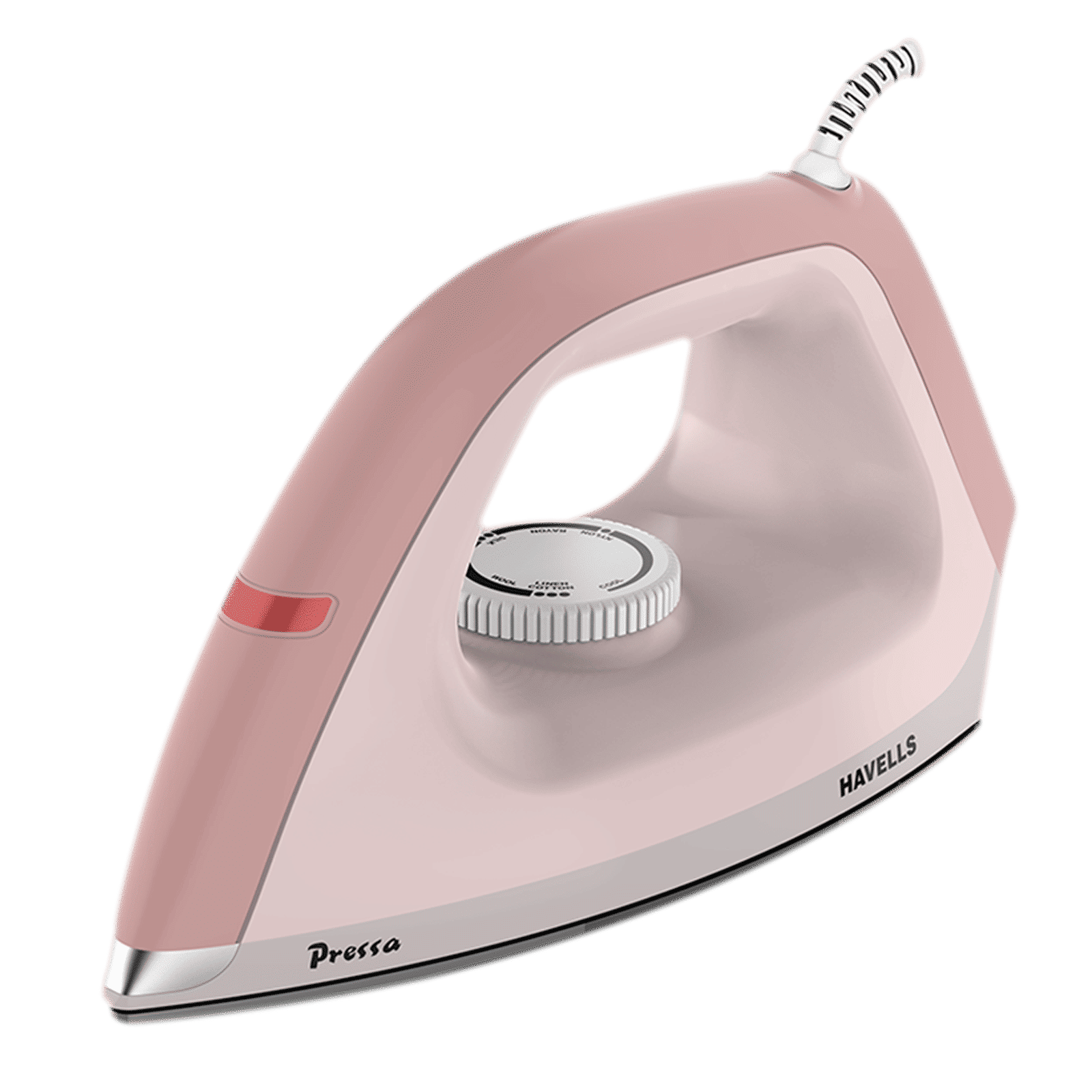 HAVELLS Pressa 1100 Watts Dry Iron (Greblon Non-Stick Sole Plate, Peach)_4