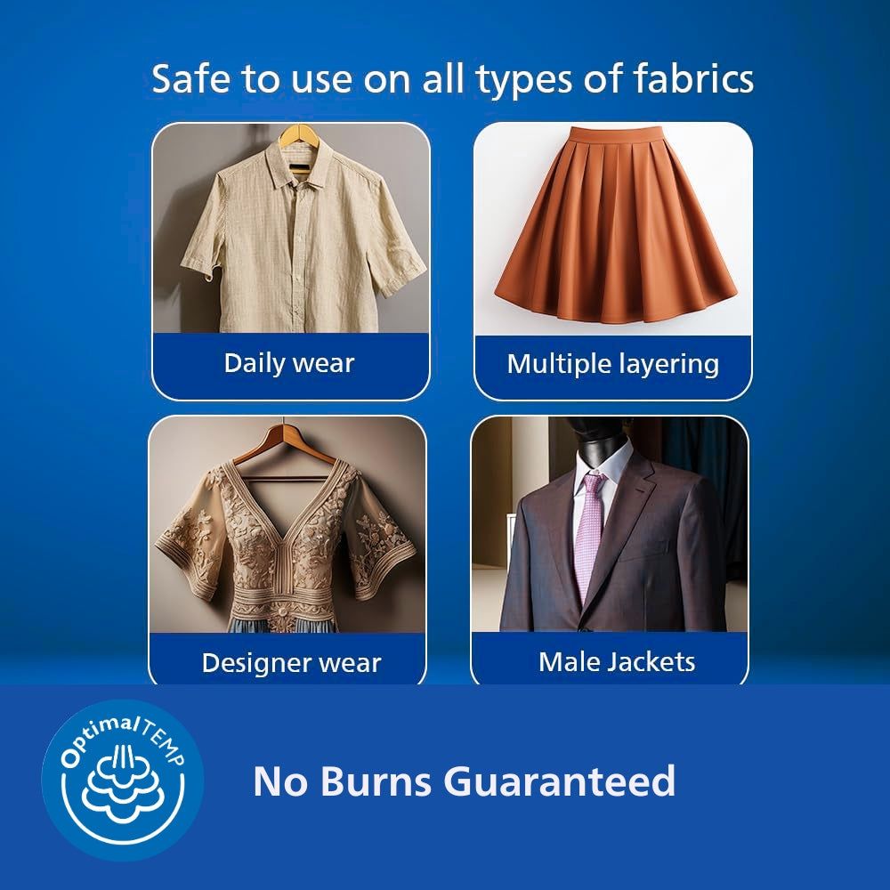 PHILIPS STE1020/40 1800 Watts Standing Garment Steamer (1800ml Water Tank, 3 Modes, Adjustable Double Poles, Soft Red) PHILIPS STE1020/40 1800 Watts Standing Garment Steamer (1800ml Water Tank, 3 Modes, Adjustable Double Poles, Soft Red)_3