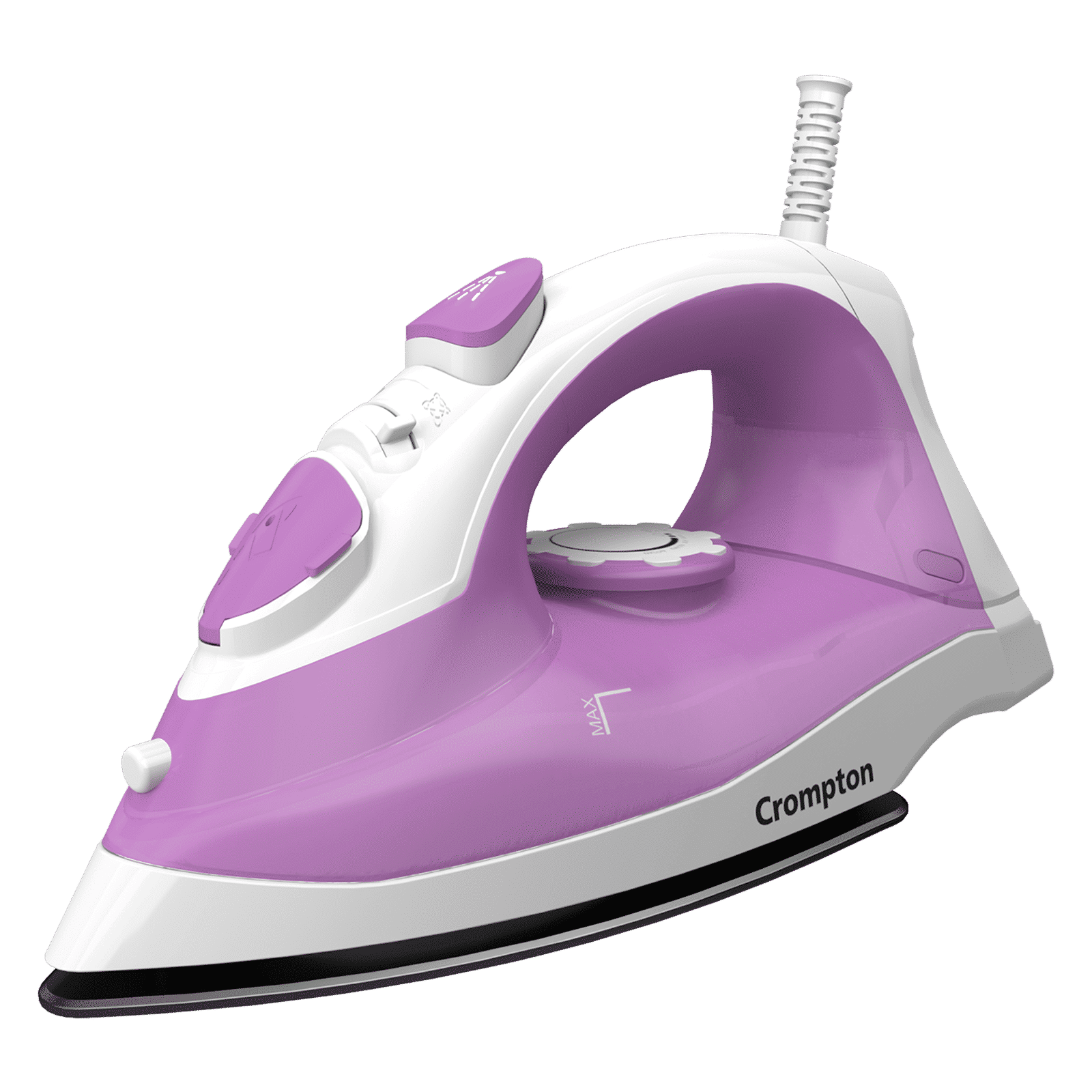 Crompton FabriMagic Neo 1440 Watts 200ml Steam Iron (6 Fabric Settings, White & Pink)_1