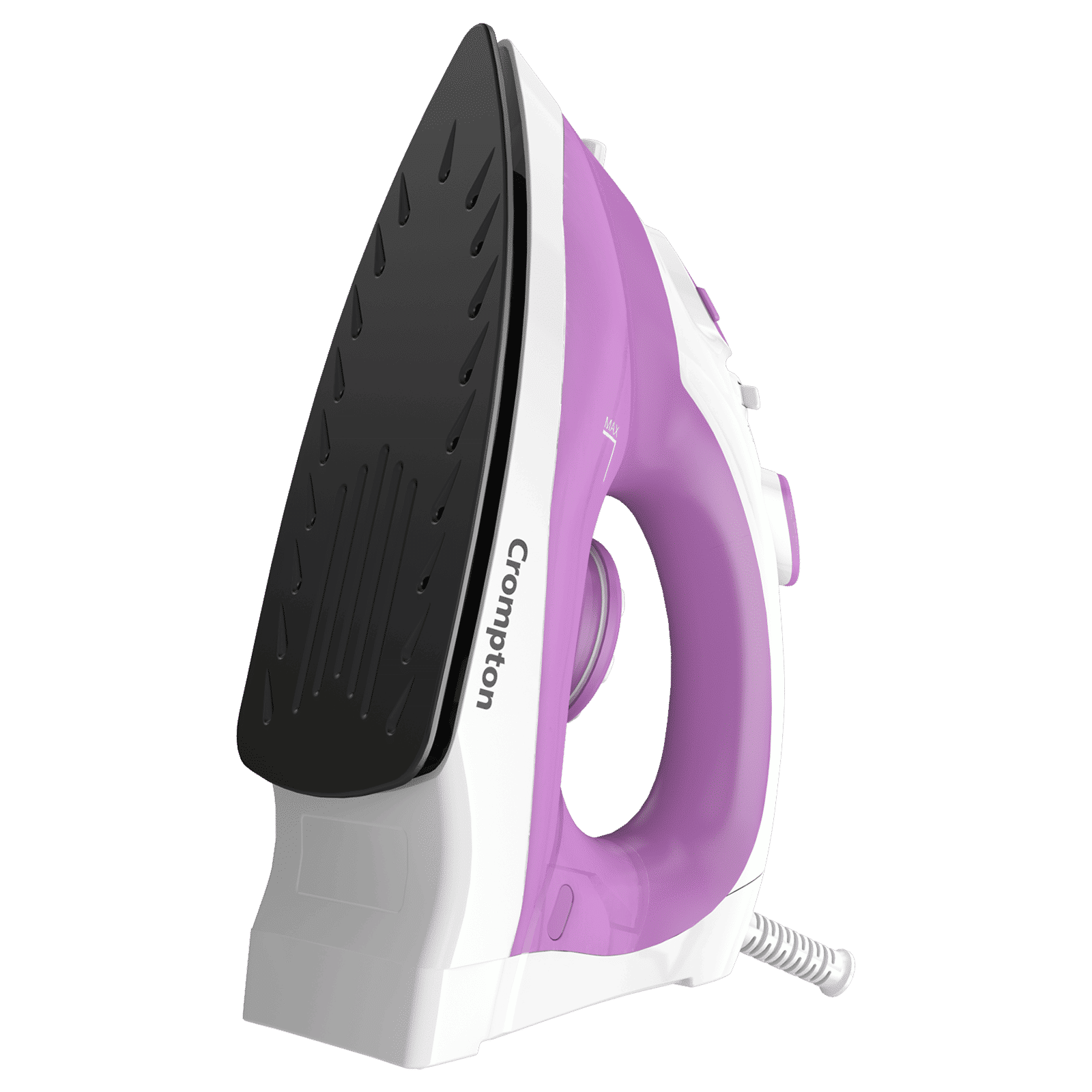 Crompton FabriMagic Neo 1440 Watts 200ml Steam Iron (6 Fabric Settings, White & Pink)_2