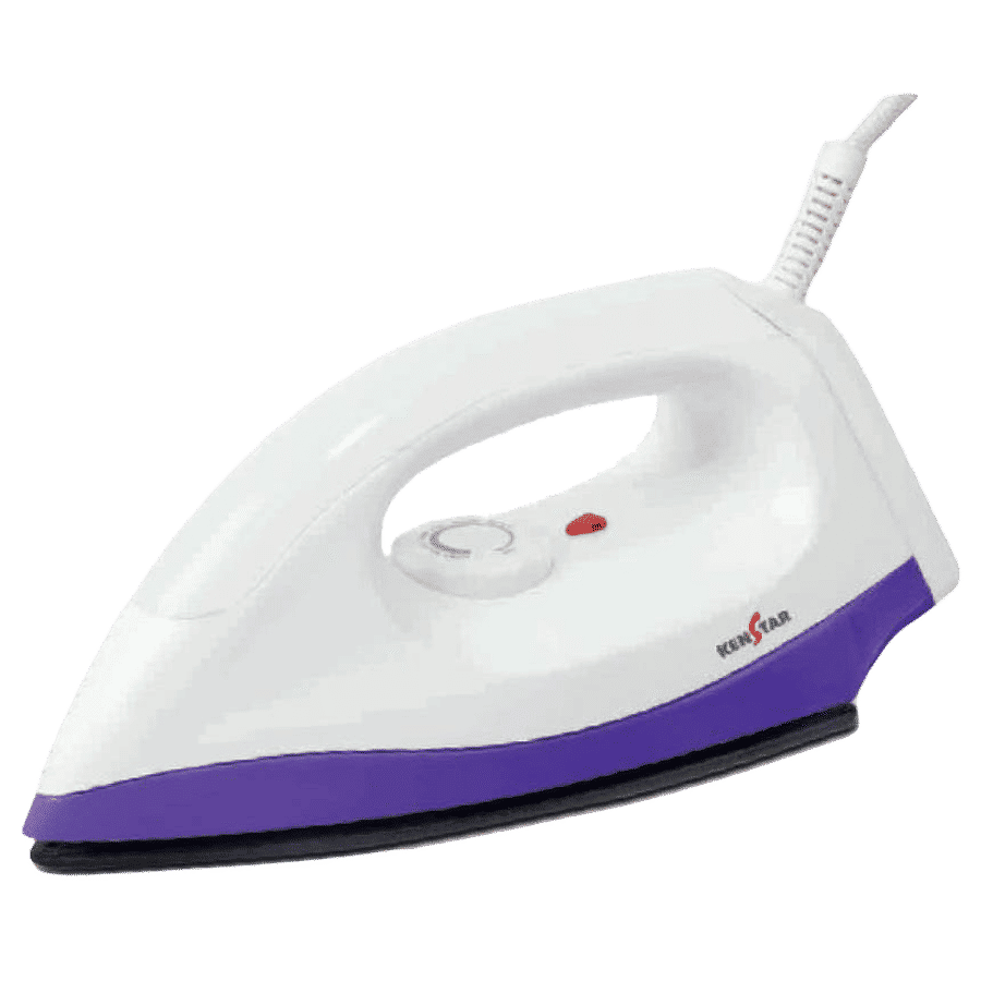 KENSTAR Satina 1000 Watt Dry Iron (KNSAT10P1P-DBM, White/Purple)_1