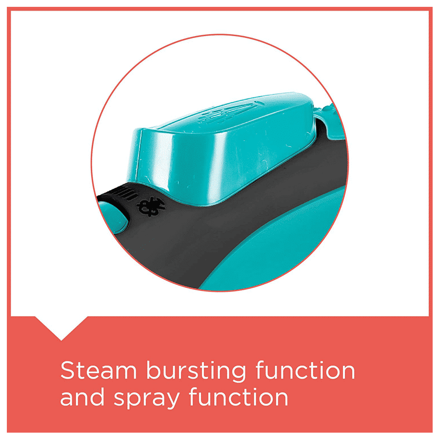 BLACK&DECKER BXIR2201IN 2200 Watt 350 ml Steam Iron (12940, Green)_4