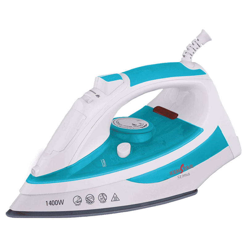 KENSTAR Stima 1400 Watts Steam Iron (Vertical Steam Function, Blue)_1