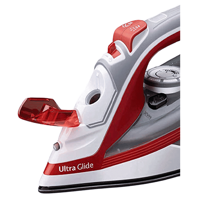 Morphy Richards Ultra Glide 1600 Watts 350ml Steam Iron (Vertical and Horizontal Ironing, Red)_7