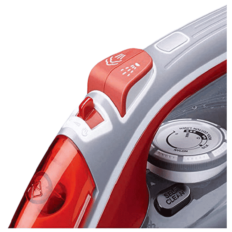 Morphy Richards Ultra Glide 1600 Watts 350ml Steam Iron (Vertical and Horizontal Ironing, Red)_4