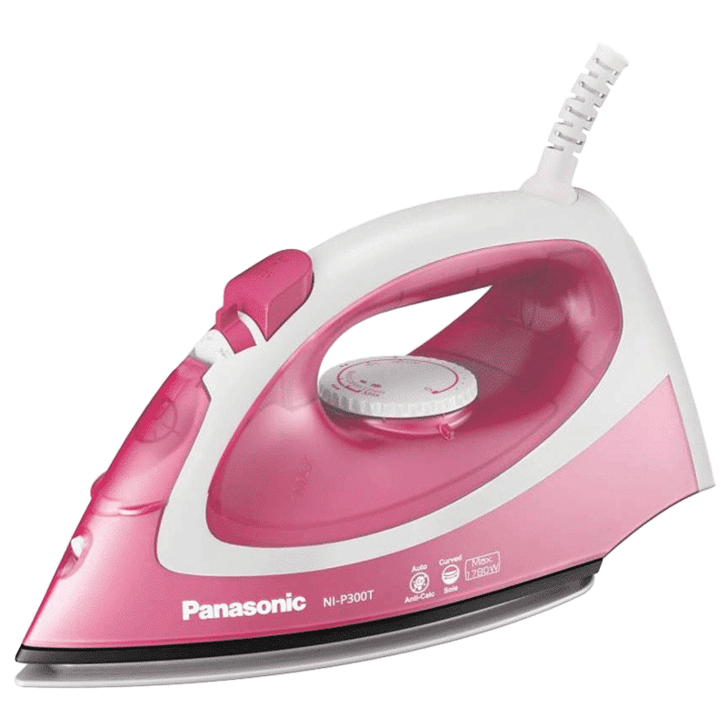 Panasonic 1780 Watt Steam Iron (NI-P300TRSM, Pink)_1