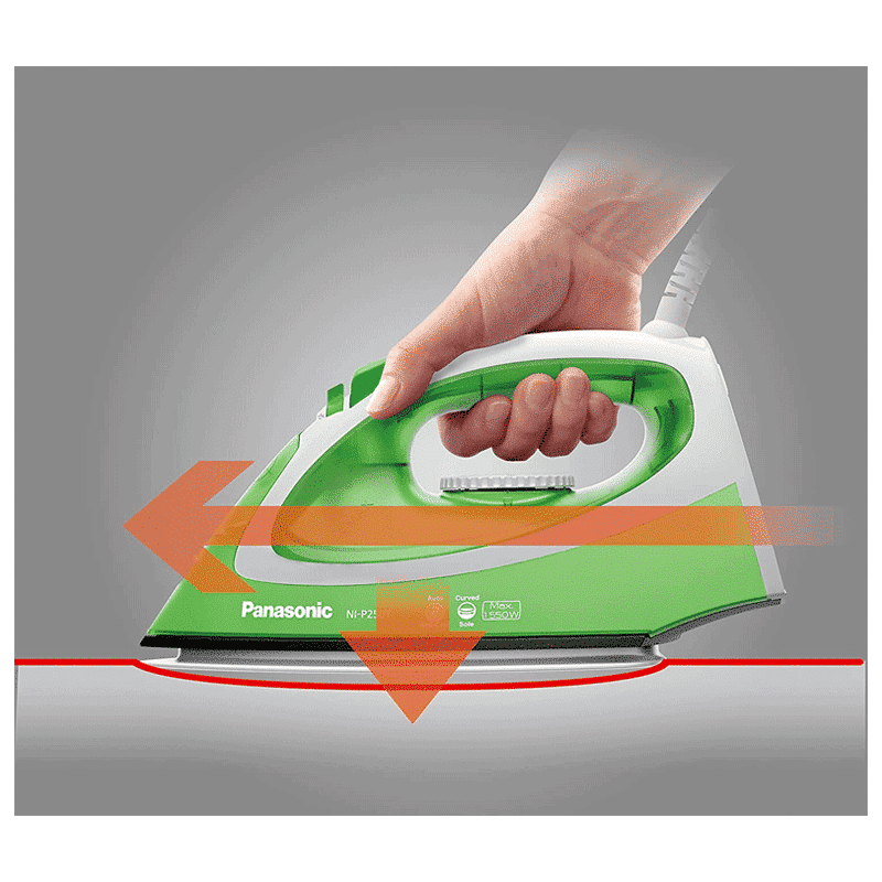 Panasonic NI-P250TGSM 1550 Watts 200ml Steam Iron (Anti-calc System, Green) Panasonic NI-P250TGSM 1550 Watts 200ml Steam Iron (Anti-calc System, Green)_3