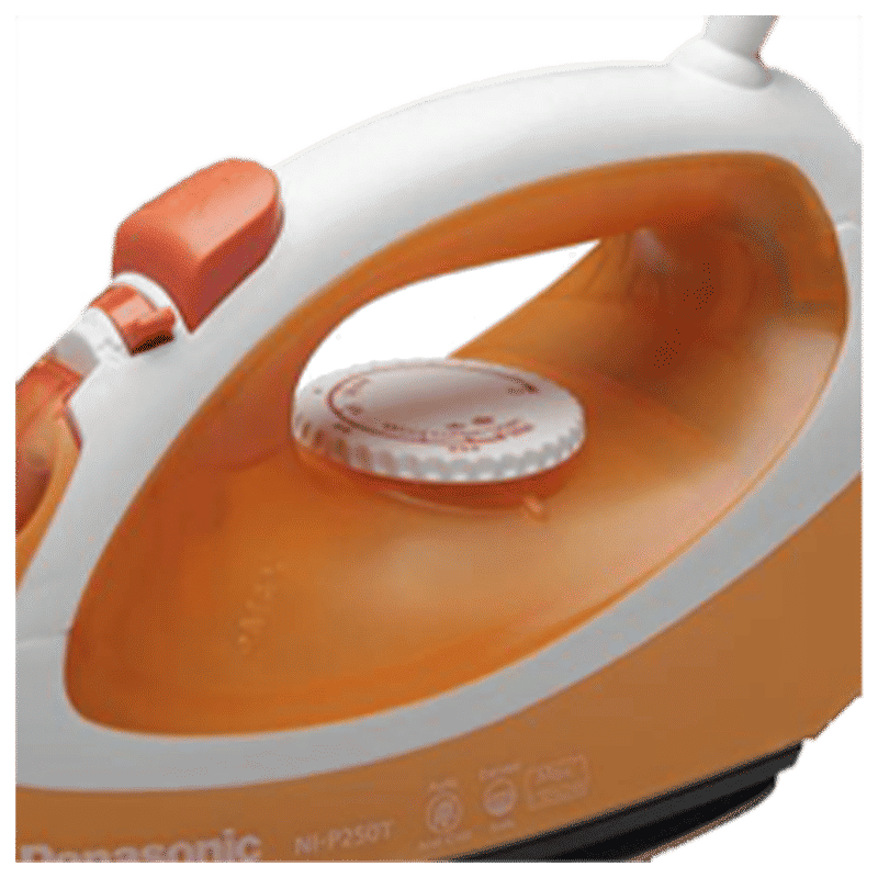 Panasonic 1550 Watt Steam Iron (NI-P250TTSM, Orange)_5